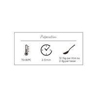 Thé assemblé pêche bio 50g 3