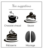 Fondettes chocolat lait caramel 38 % 200g 2