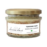 terrine bio de corse sanglier 125g 1