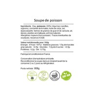 Soupe de poisson traditionnelle 808g 2