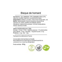 Bisque de homard 404g 2